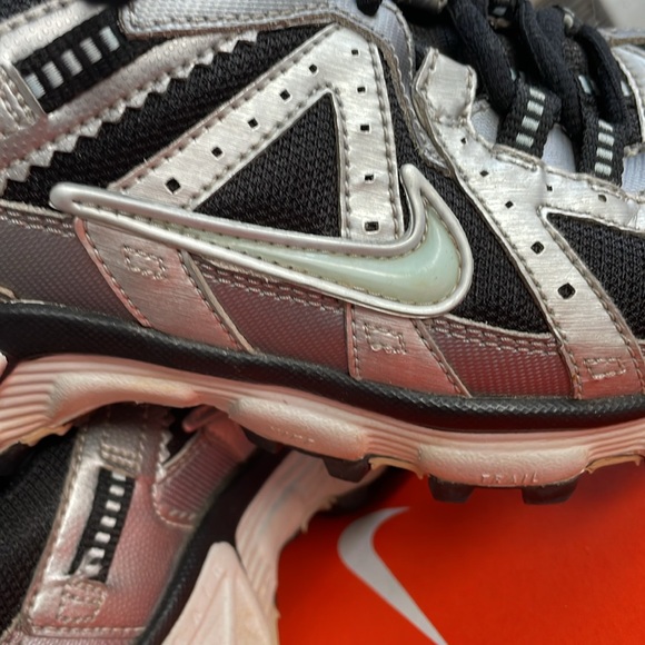 Nike Alvord  Series Black Silver Teal Track Running Sneakers Tennis Shoes 8.5 - Picture 6 of 13